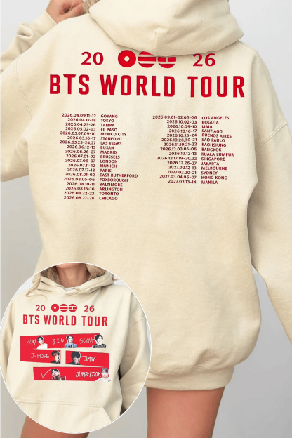 BTS Tour Hoodie
