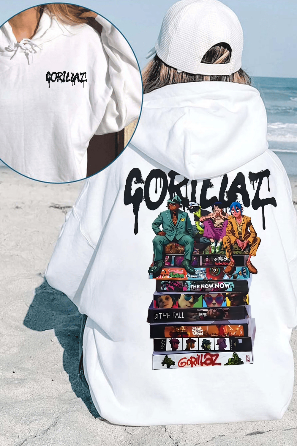 Gorillaz Hoodie For Women