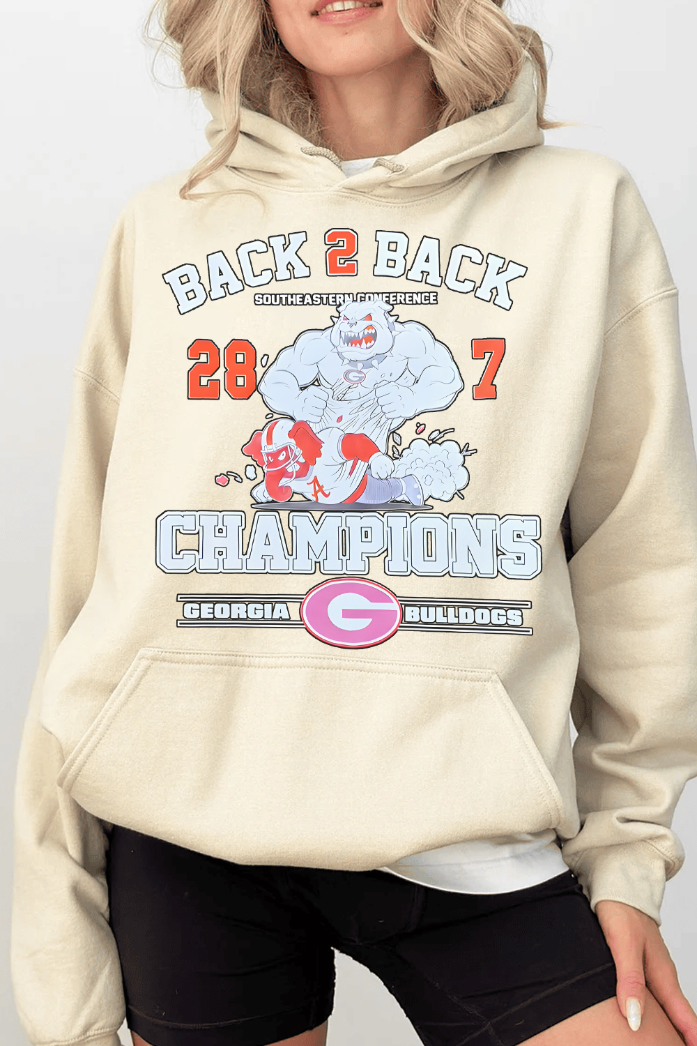 Back 2 Back SEC Champs Women Hoodie