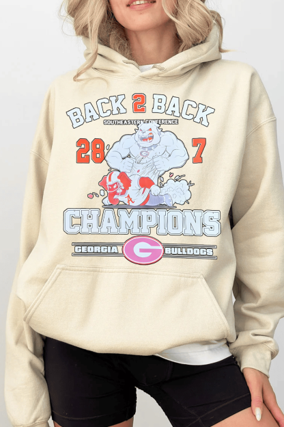 Back 2 Back SEC Champs Women Hoodie