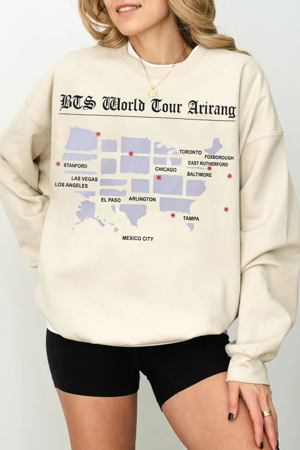 BTS Mexico City Tour Sweatshirt