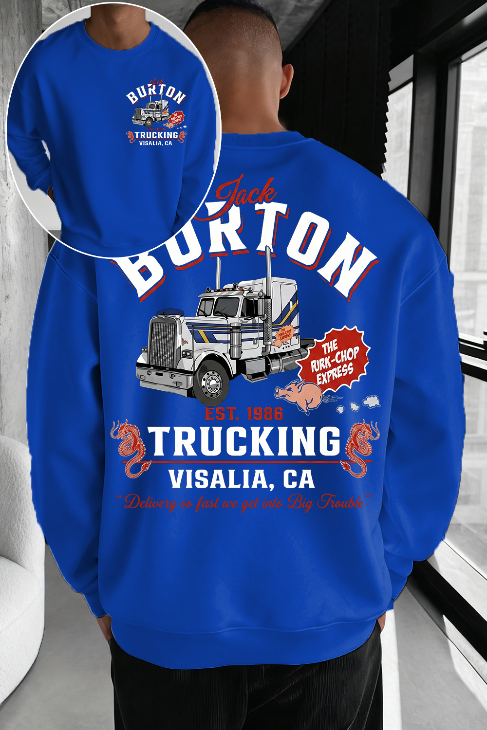 🚛 Jack Burton Fans Sweatshirt