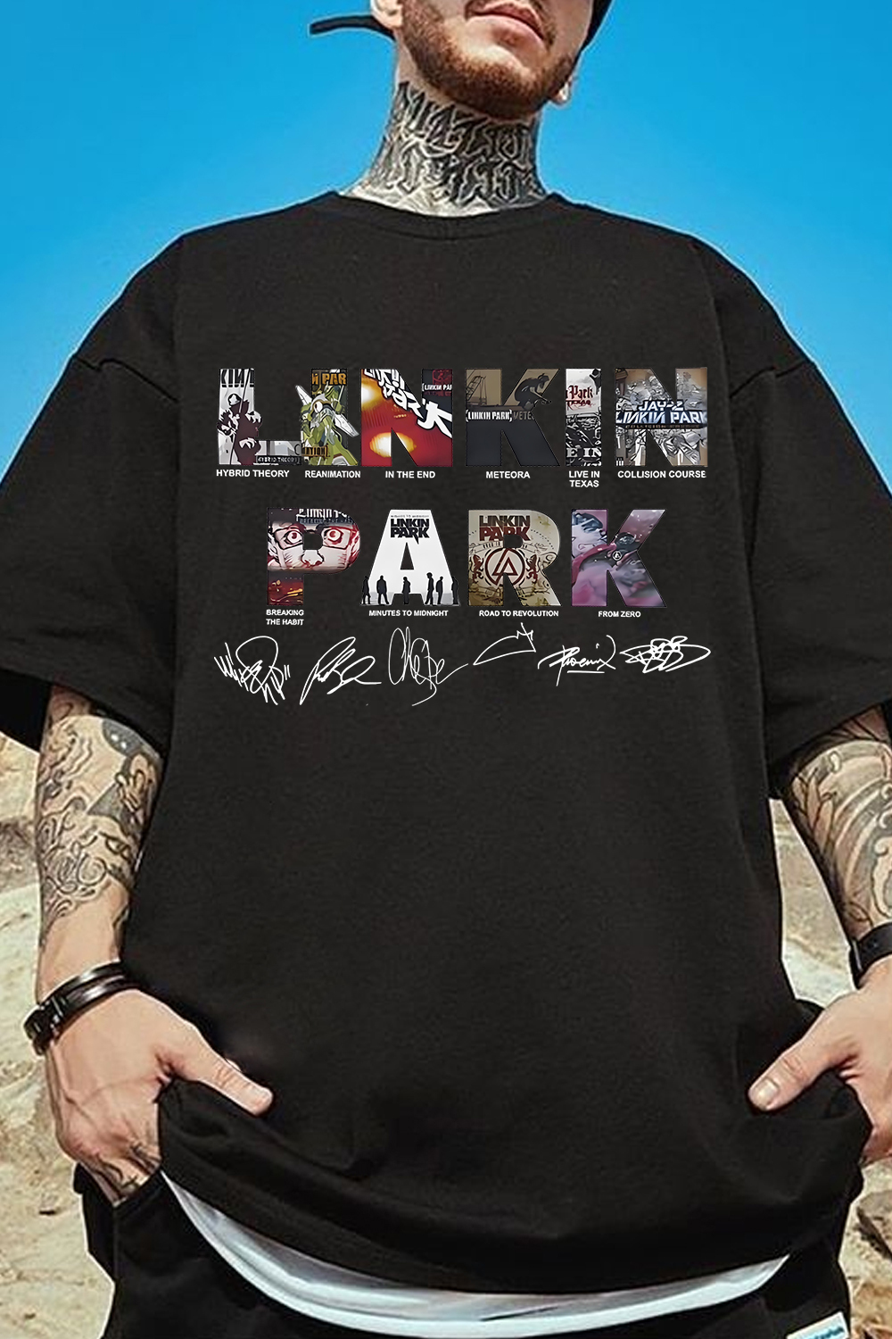 linkin Album Tee For Men