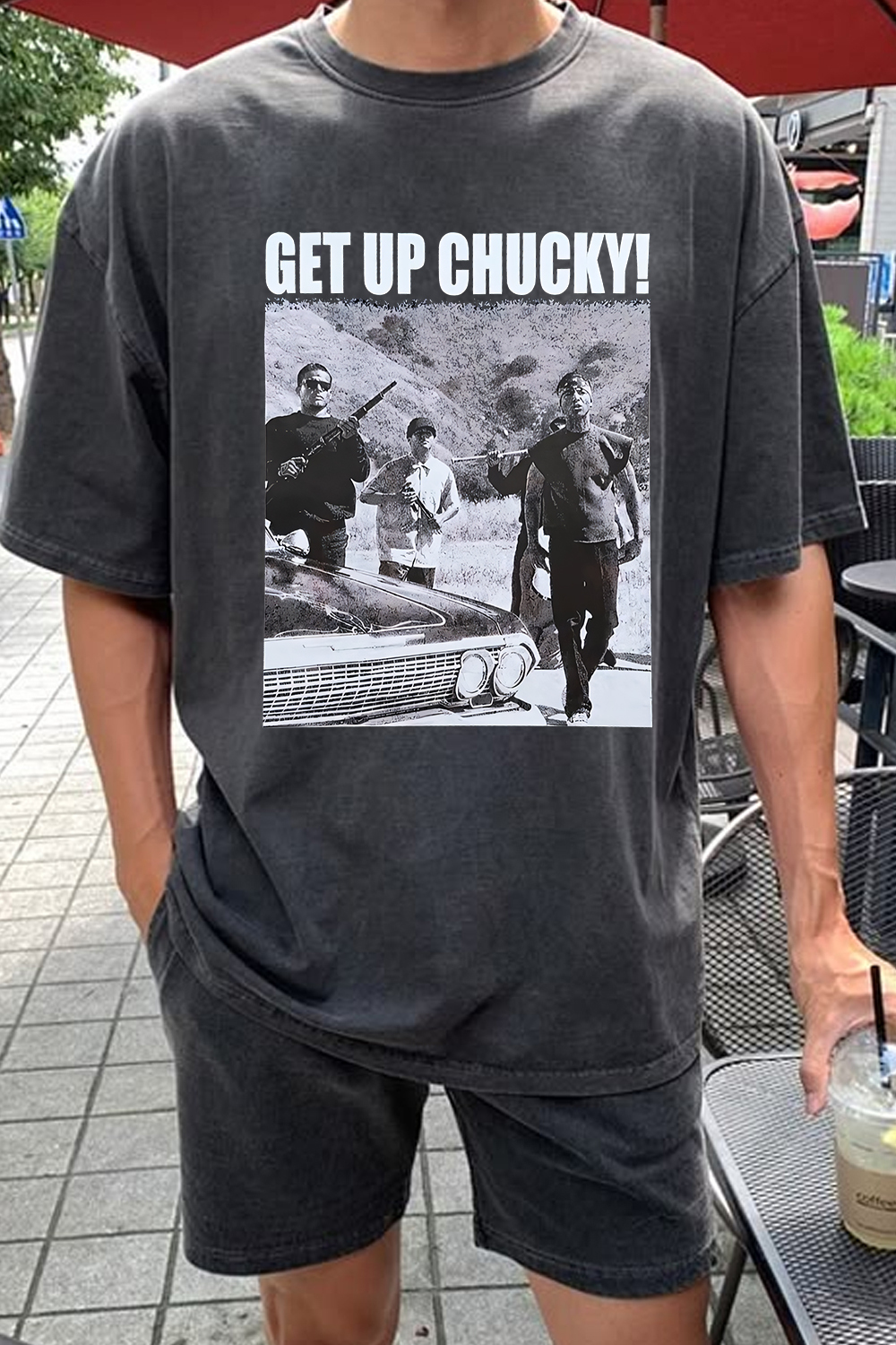 GET up, Chucky T-Shirt