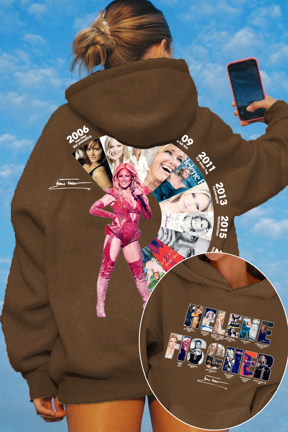 Helene Fischer 2-Sided Hoodie