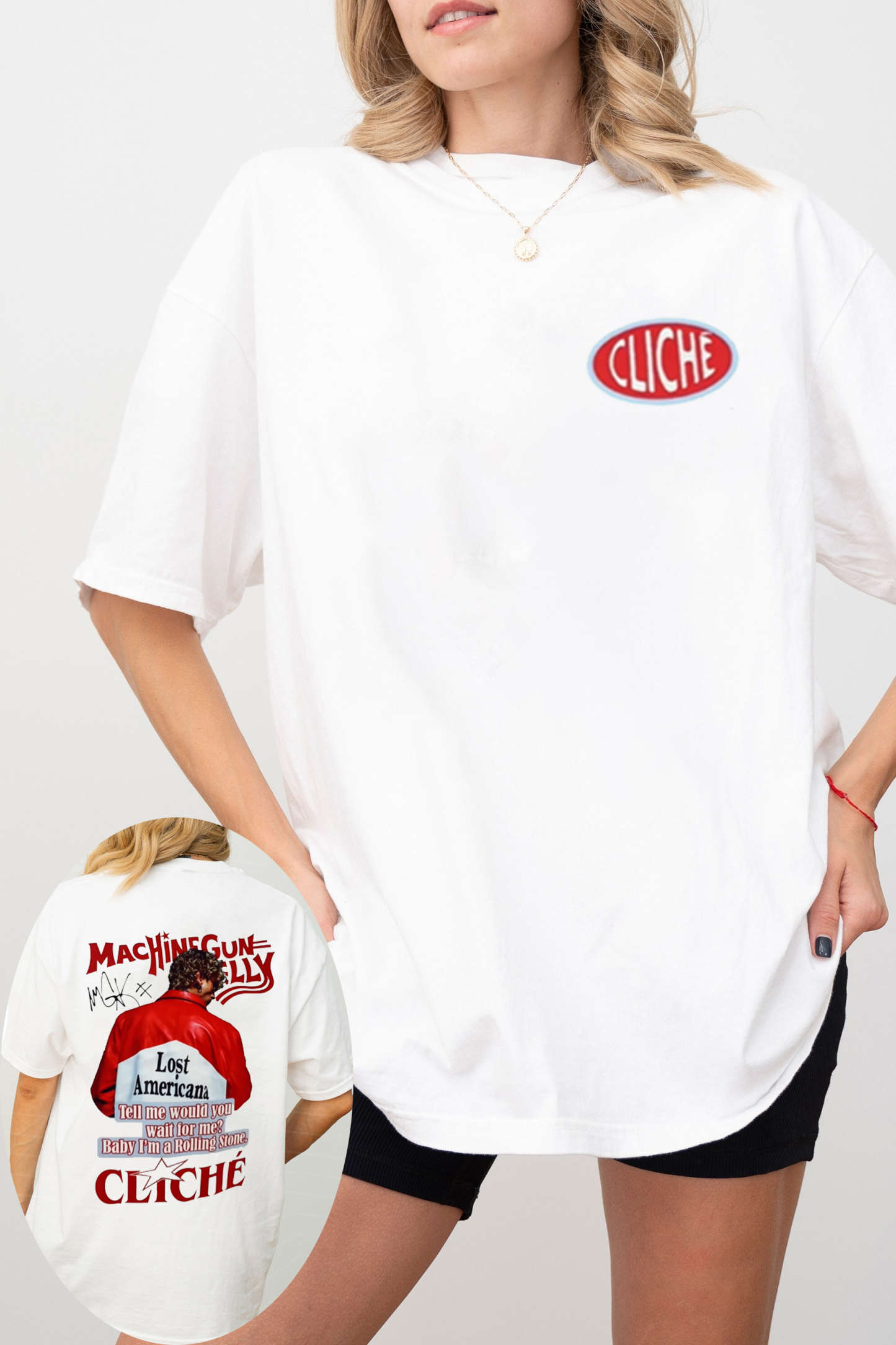 Cliché x MGK Lost Americana Oversized Shirt