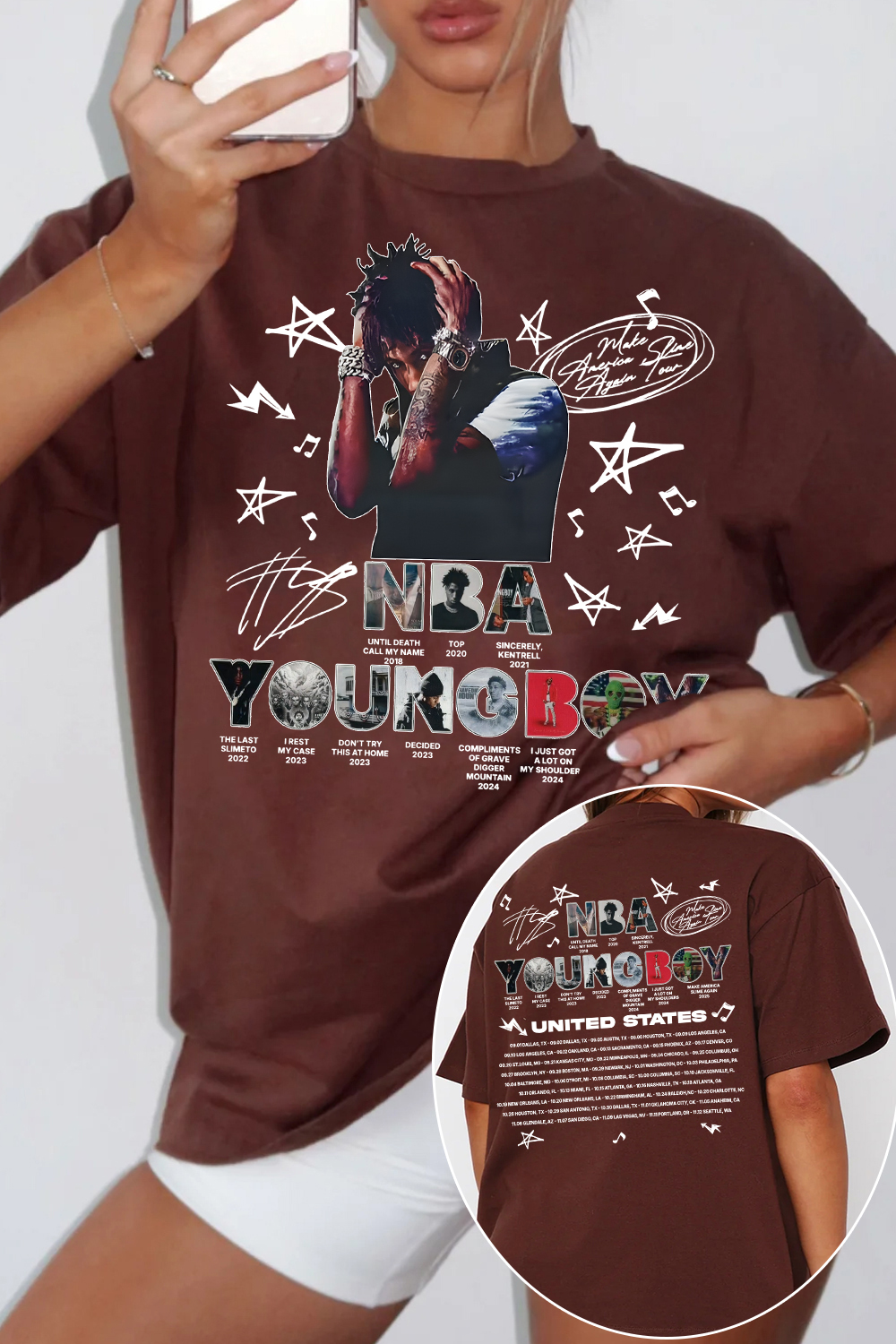 nbayoungboy cool shirt