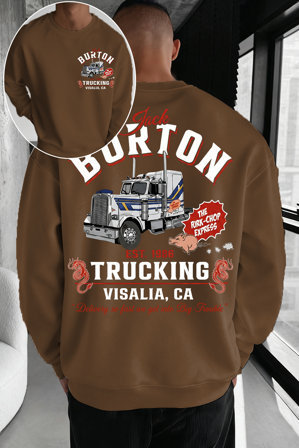 🚛 Jack Burton Fans Sweatshirt