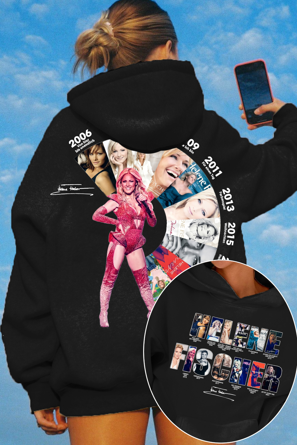 Helene Fischer 2-Sided Hoodie