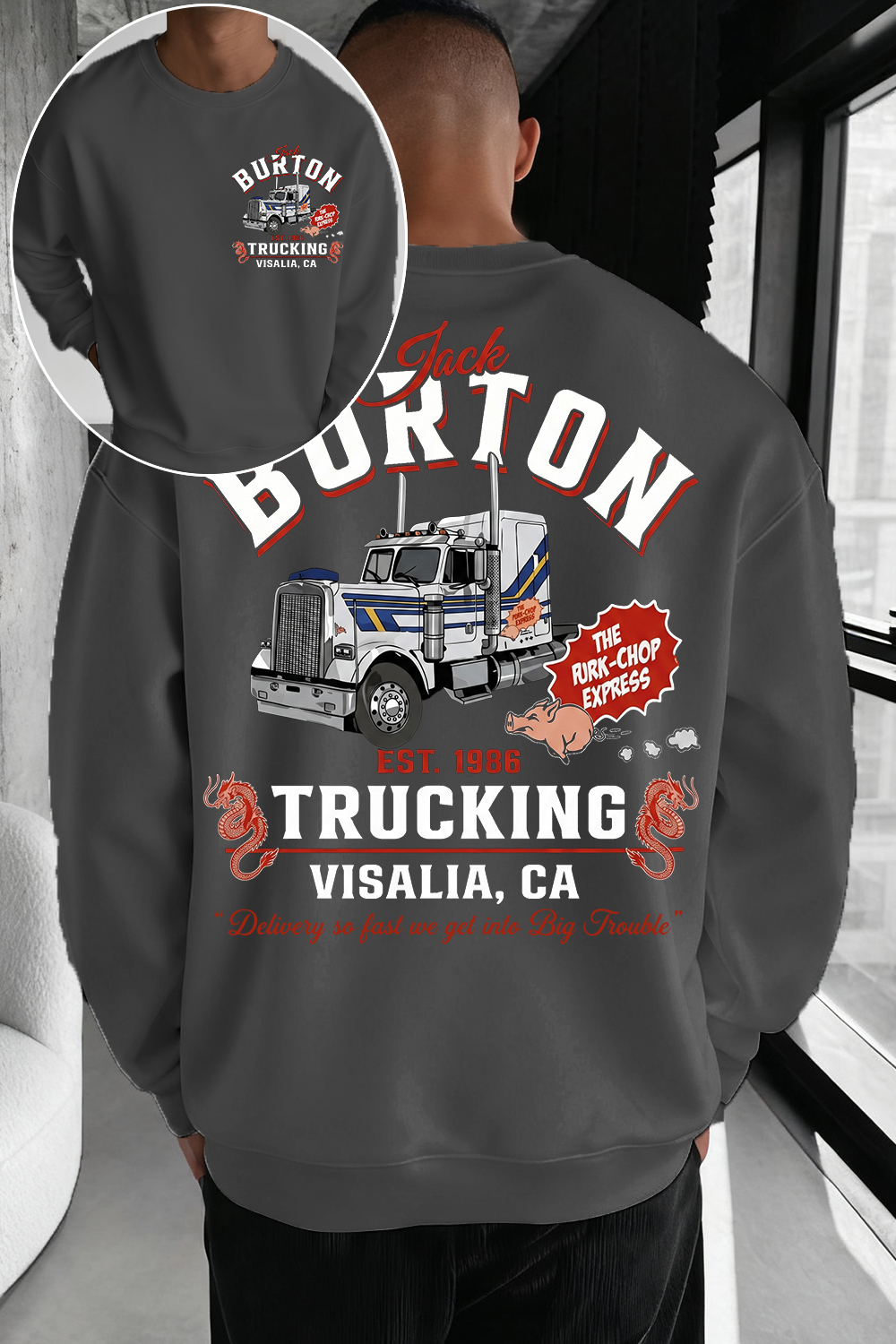 🚛 Jack Burton Fans Sweatshirt