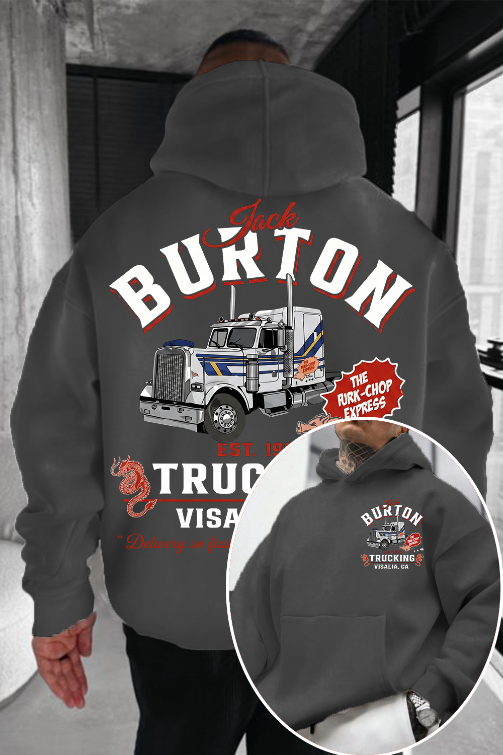 🚛 Jack Burton Fans Hoodie