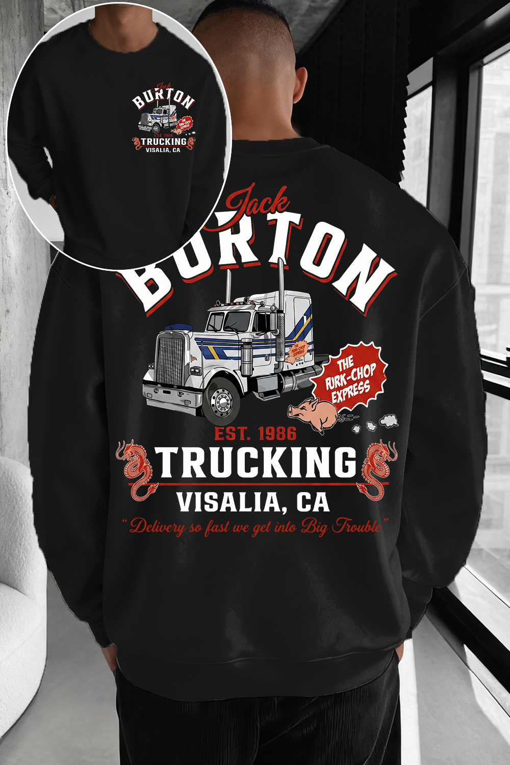 🚛 Jack Burton Fans Sweatshirt
