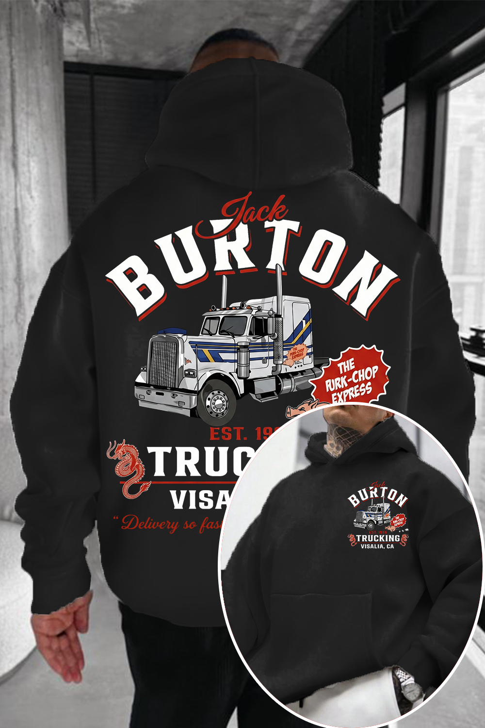 🚛 Jack Burton Fans Hoodie