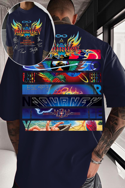 Journey Band Fan Tee