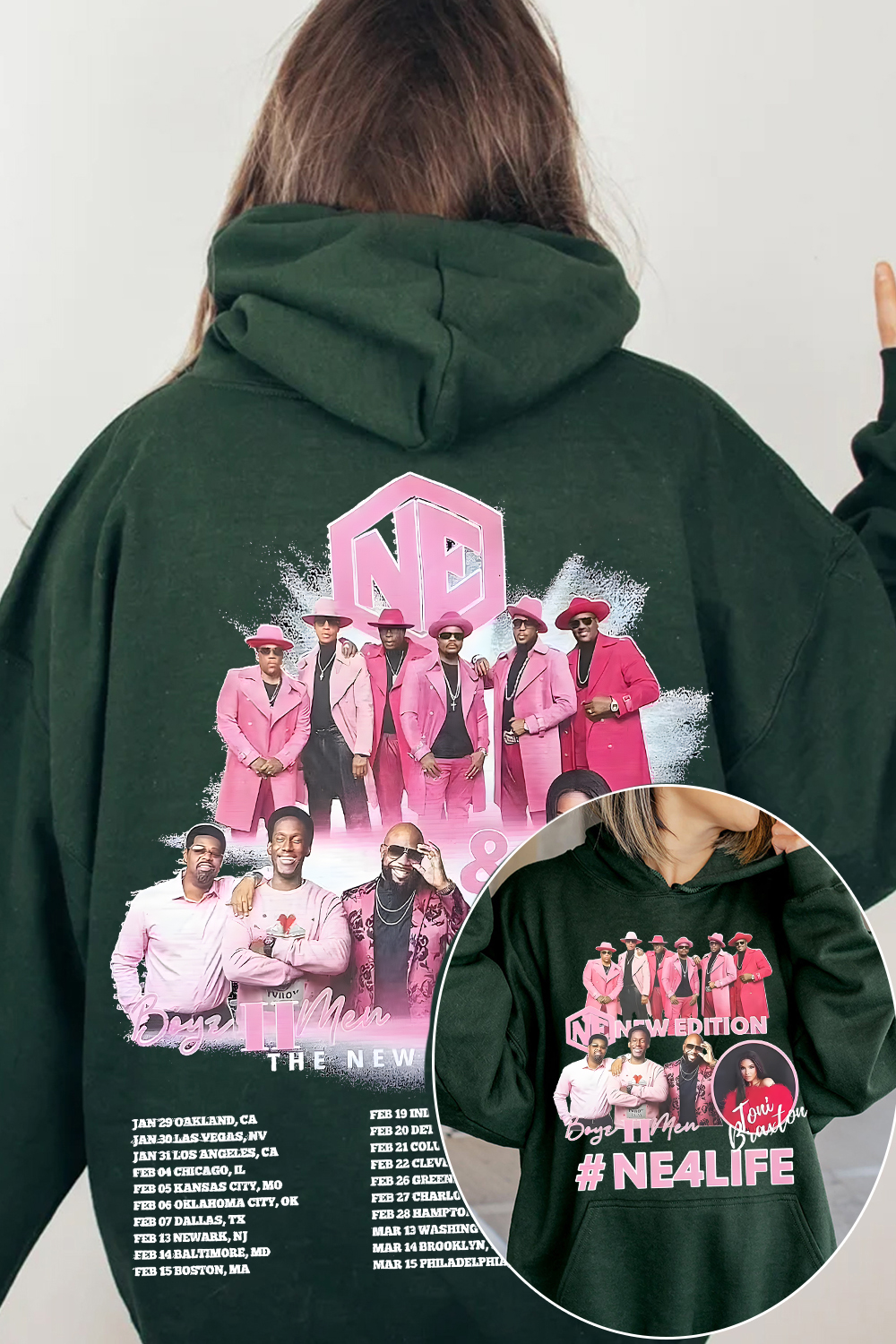 New Edition 2026 Tour Hoodie