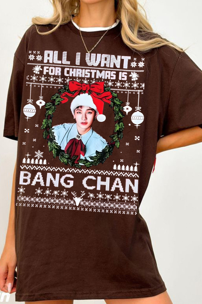 Bang Chan Christmas Women Shirt