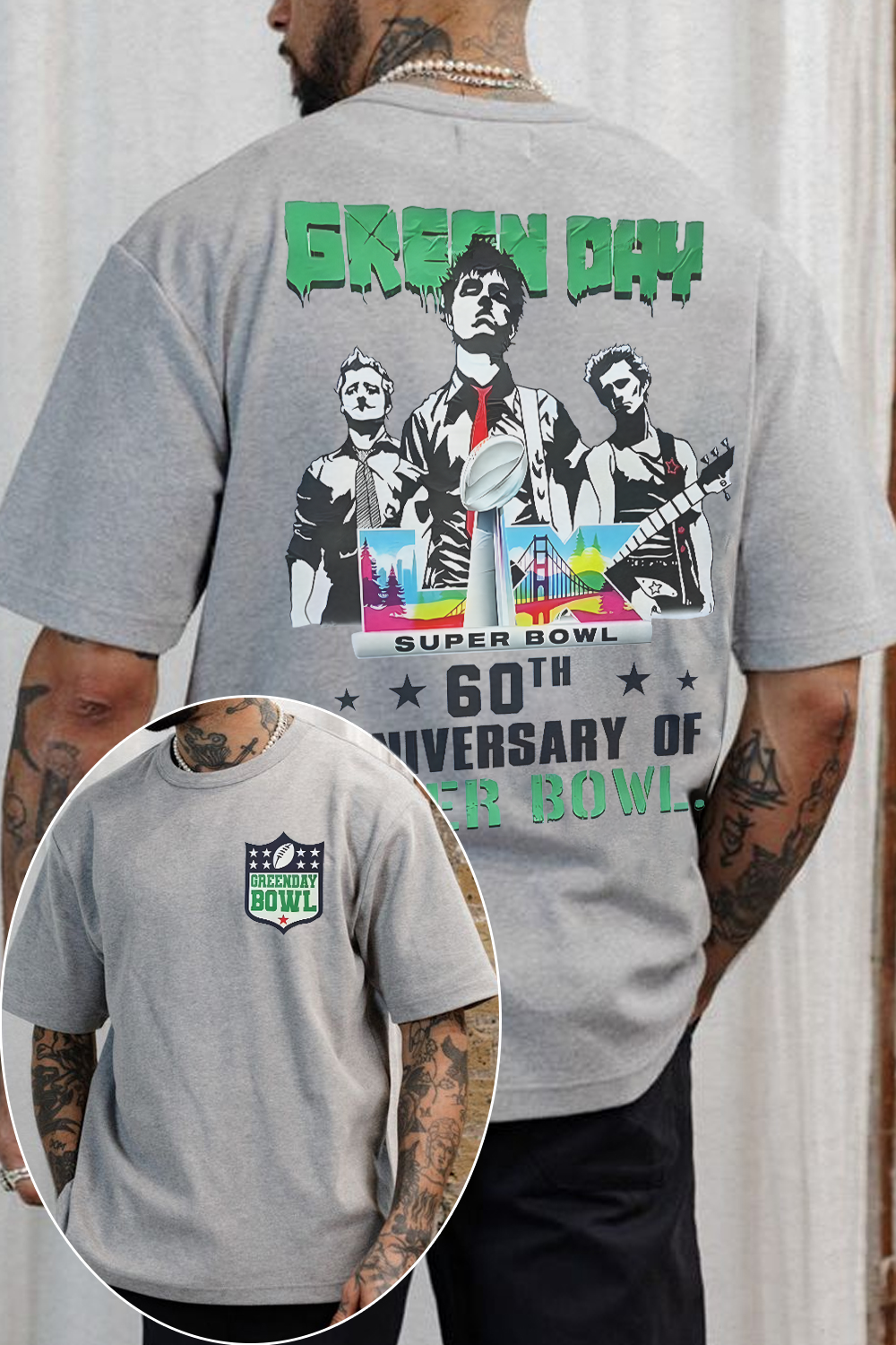 Greenday Music T-Shirt For Men