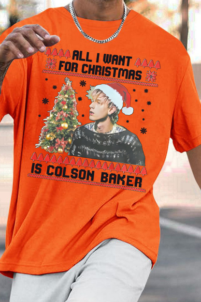 Christmas MGK Tee For Men