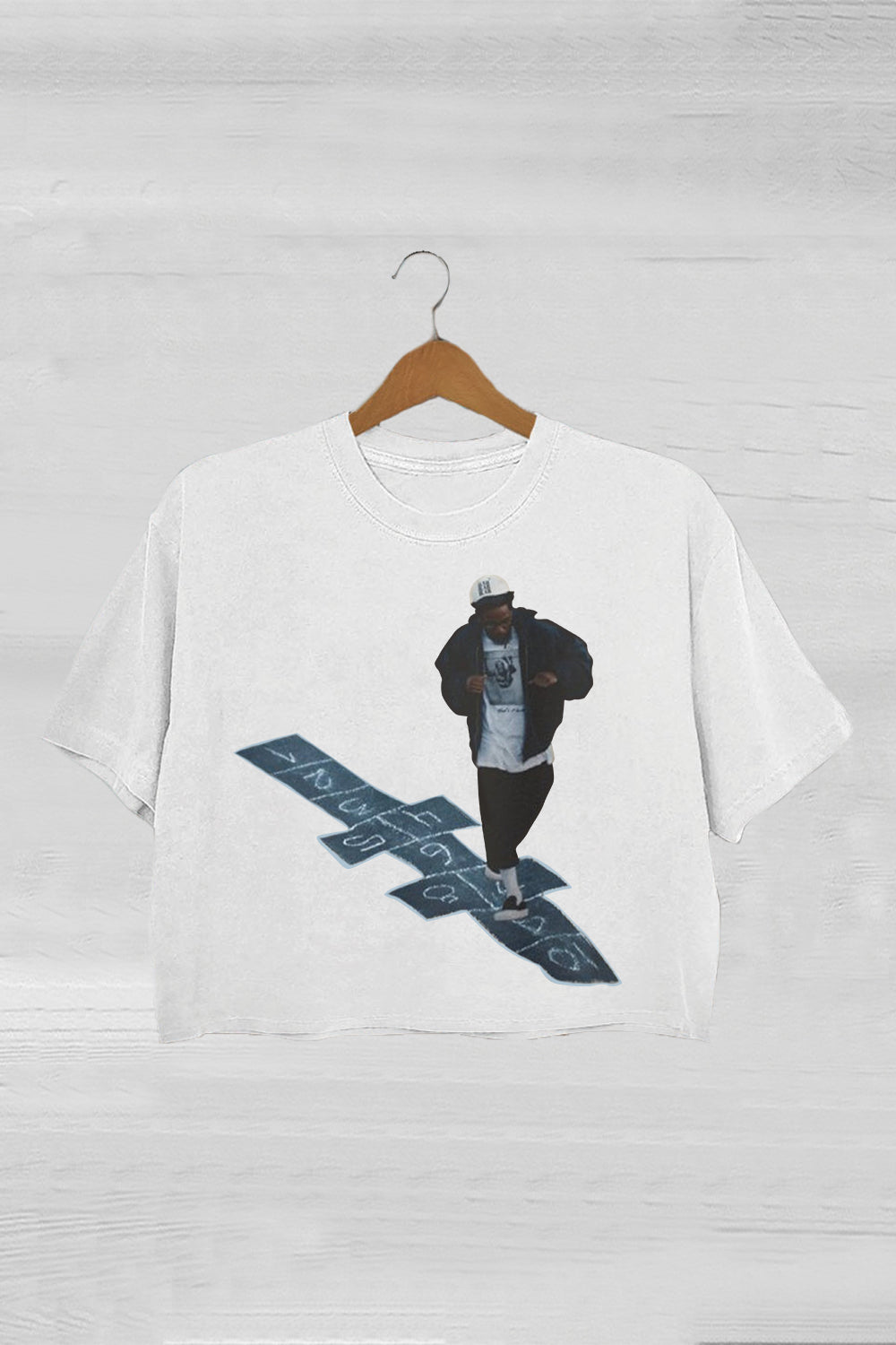 Kendrick Hopscotch Not Like Us Crop Tee For Women
