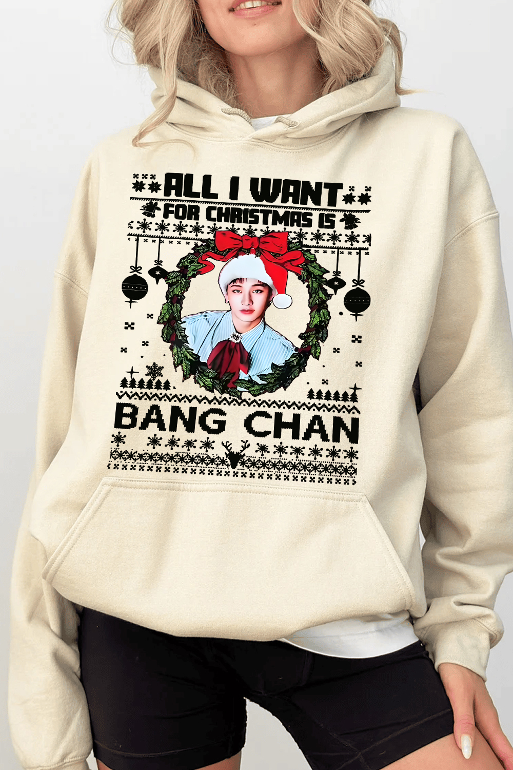 Bang Chan Christmas Hoodie