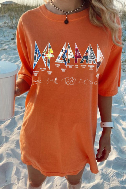 DEF LEPPARD Album WOMEN T-shirt