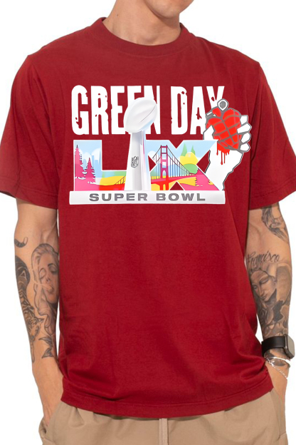 Super Bowl Green Day Shirt
