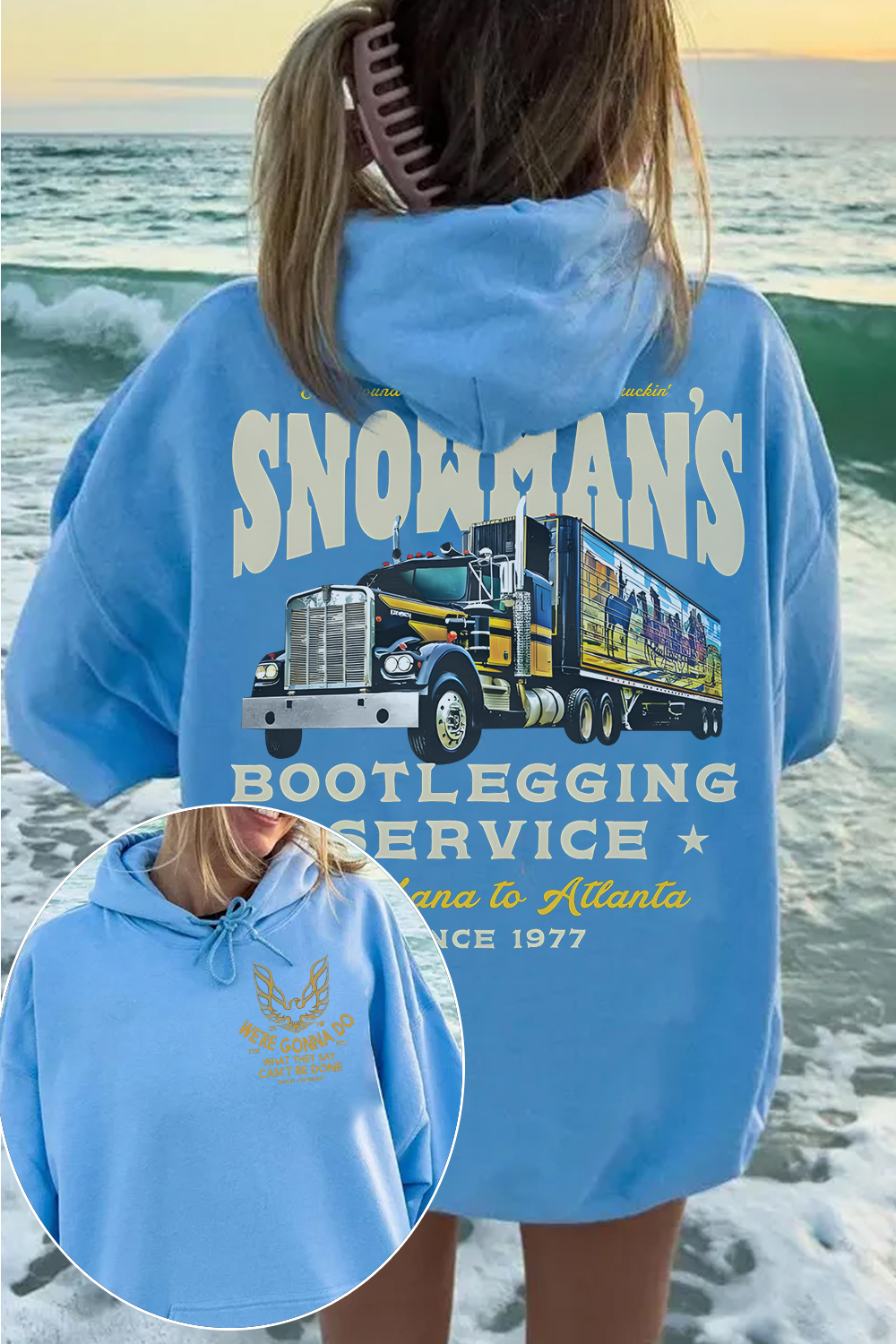 Smokey and the Bandit Movie Hoodie For Women