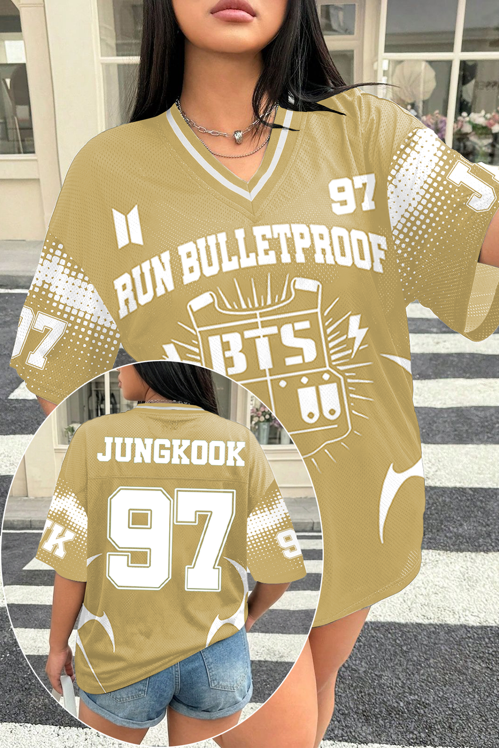 BTS Jungkook Fans Jersey