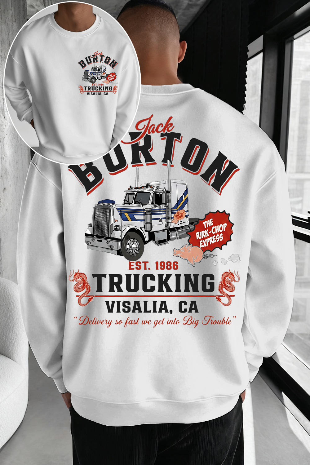 🚛 Jack Burton Fans Sweatshirt