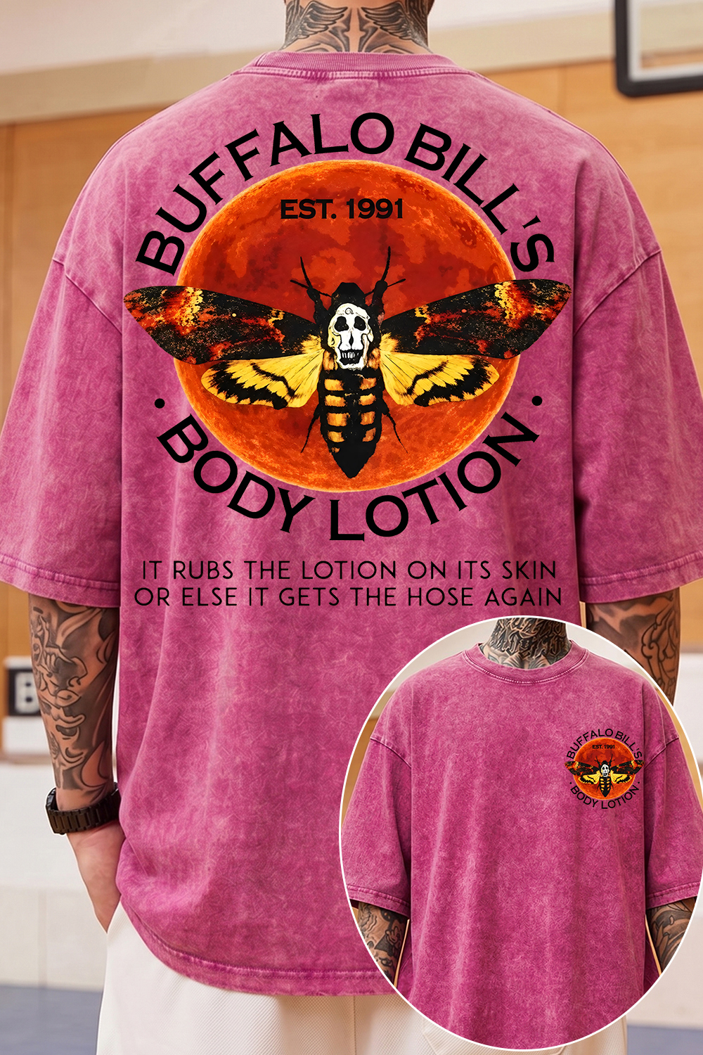 The Silence of the Lambs Movie Washed Cotton Shirt
