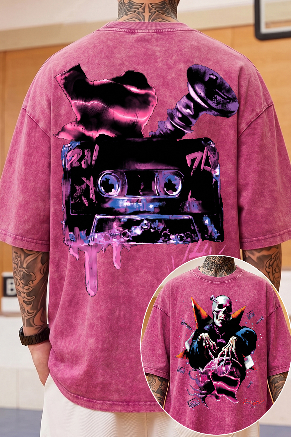 Htown Washed Cotton Tee