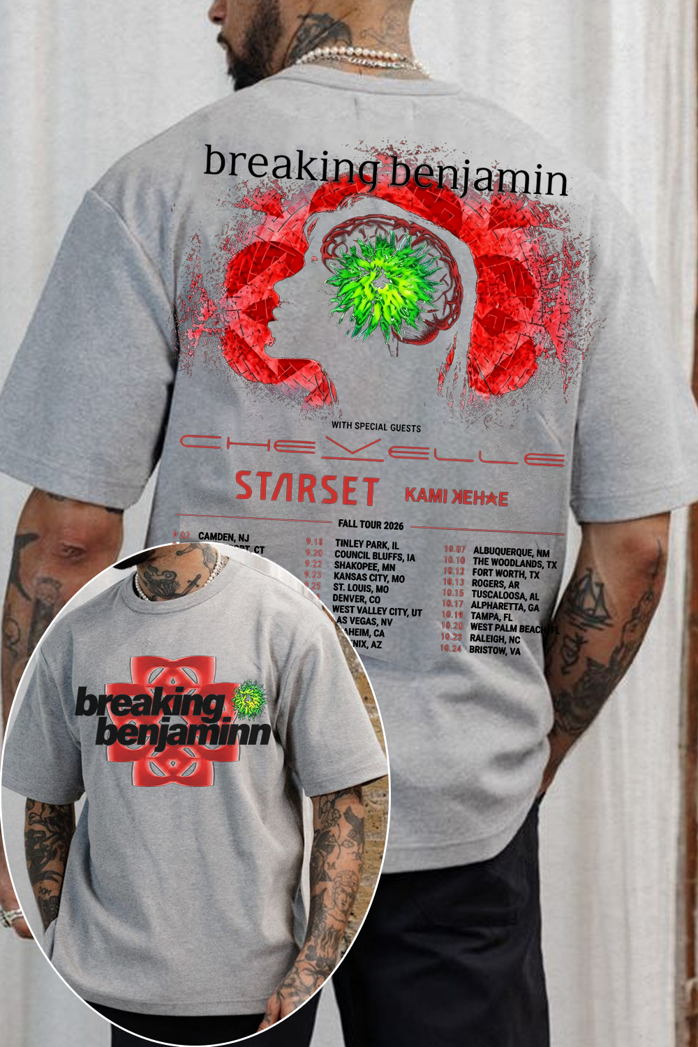 Breaking Benjamin Shirt