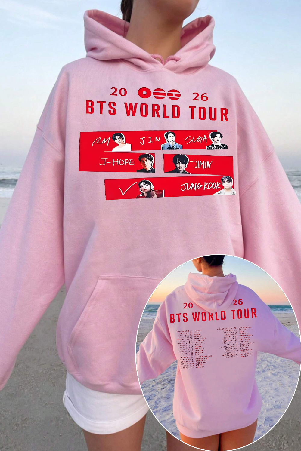 BTS Tour Hoodie