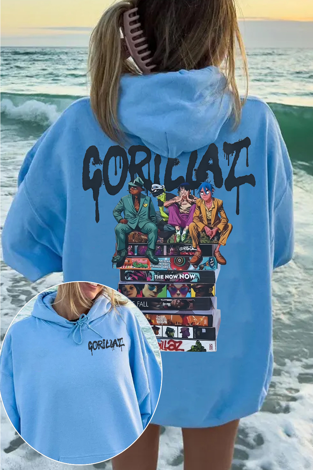 Gorillaz Hoodie For Women