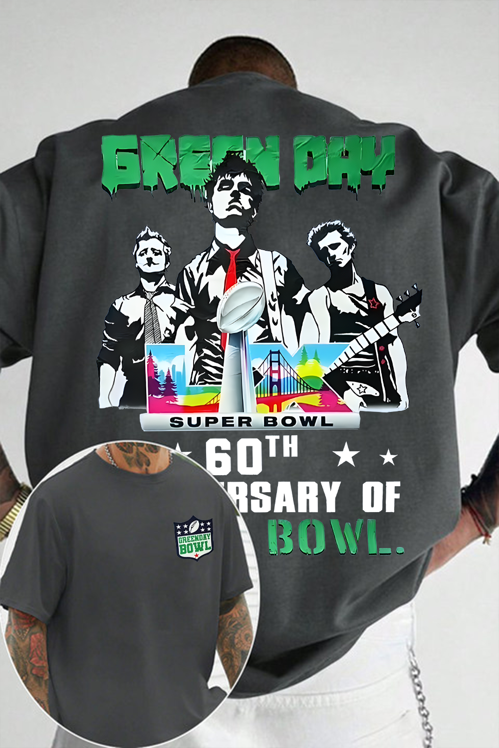 Greenday Music T-Shirt For Men