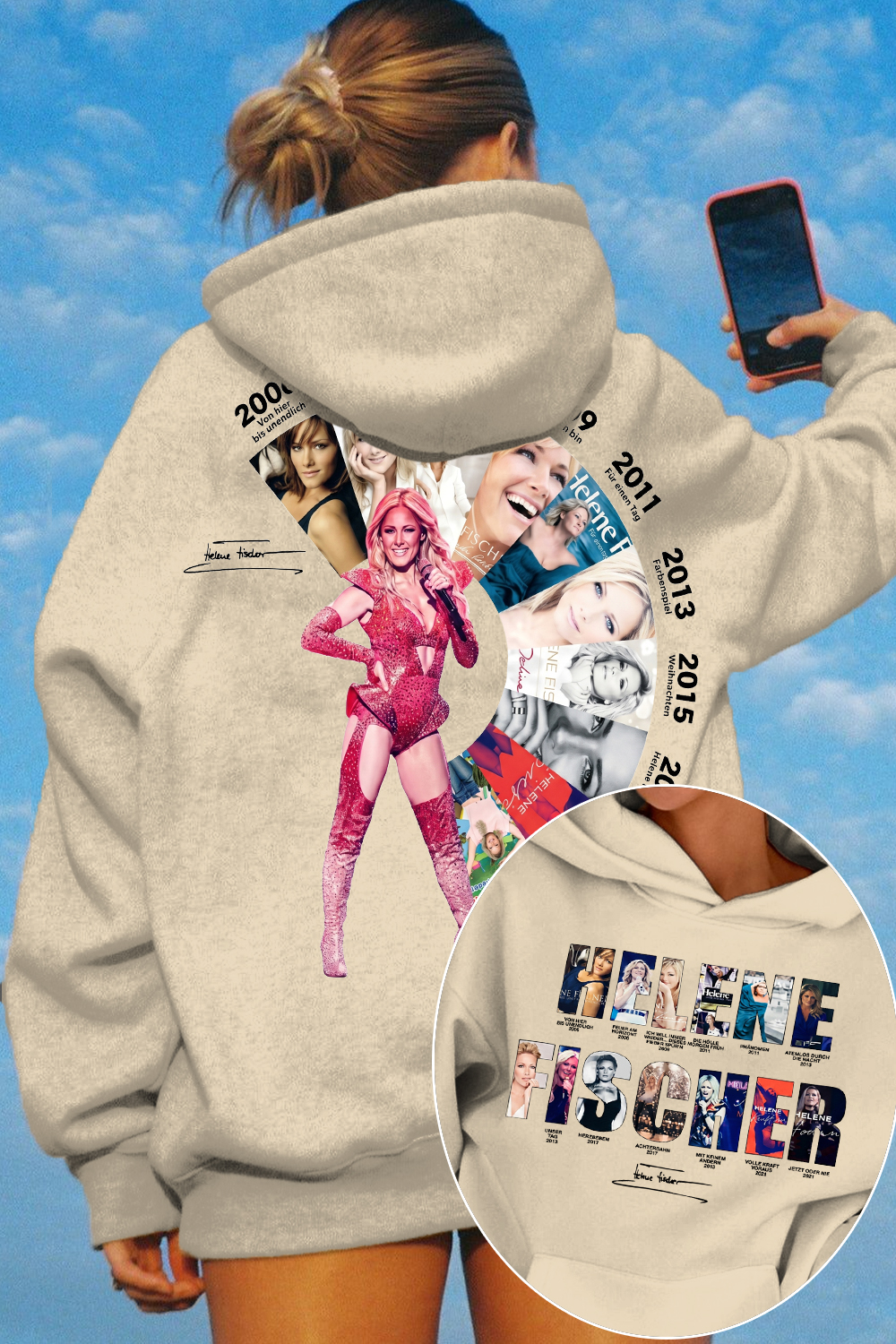 Helene Fischer 2-Sided Hoodie