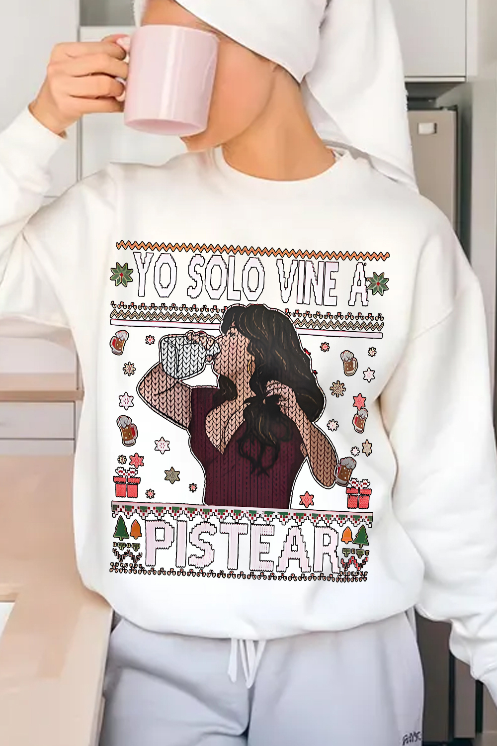 Funny Jenni Rivera Graphic Sweatshirt For Xmas 2025