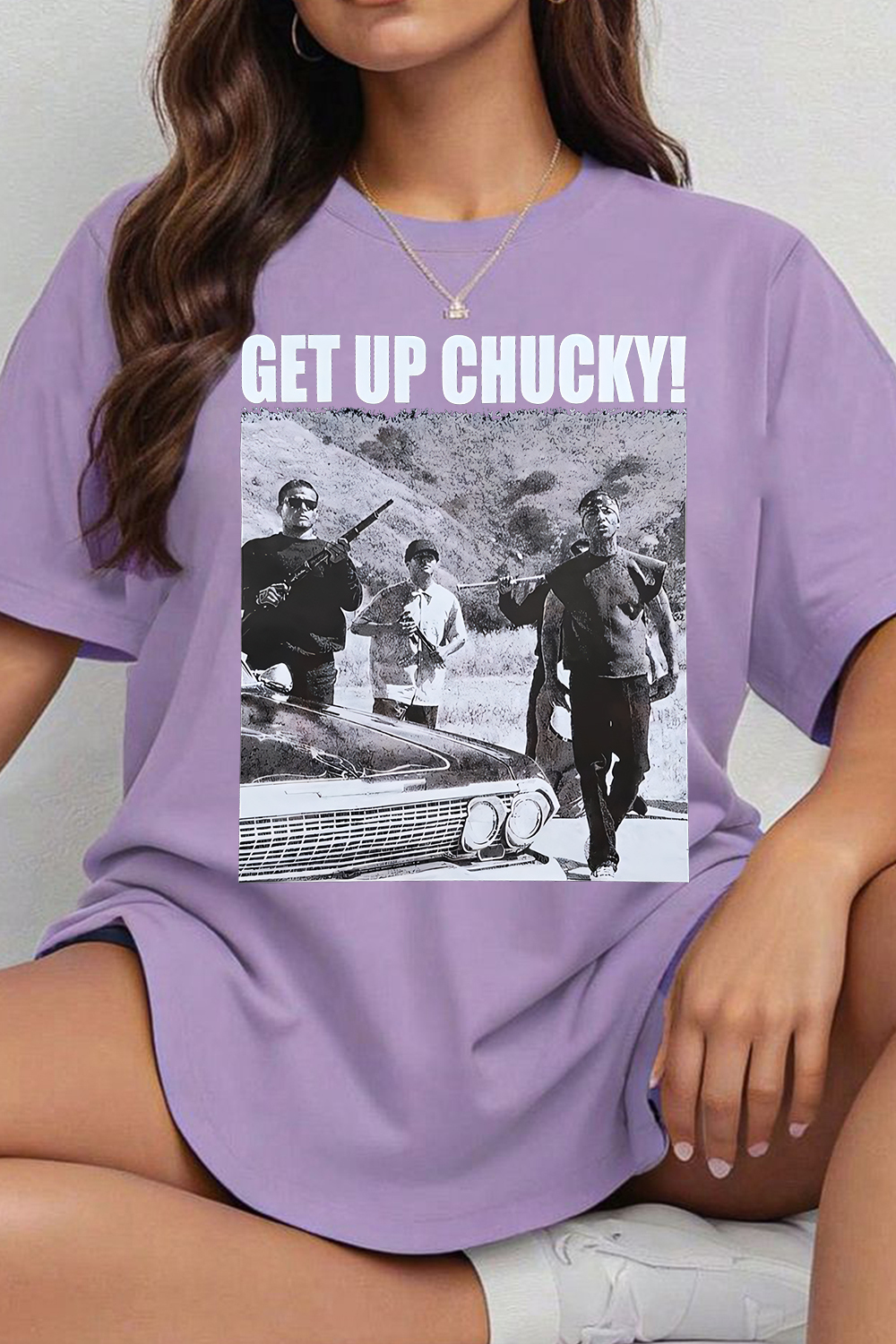GET up, Chucky  Short Sleeve T-Shirt