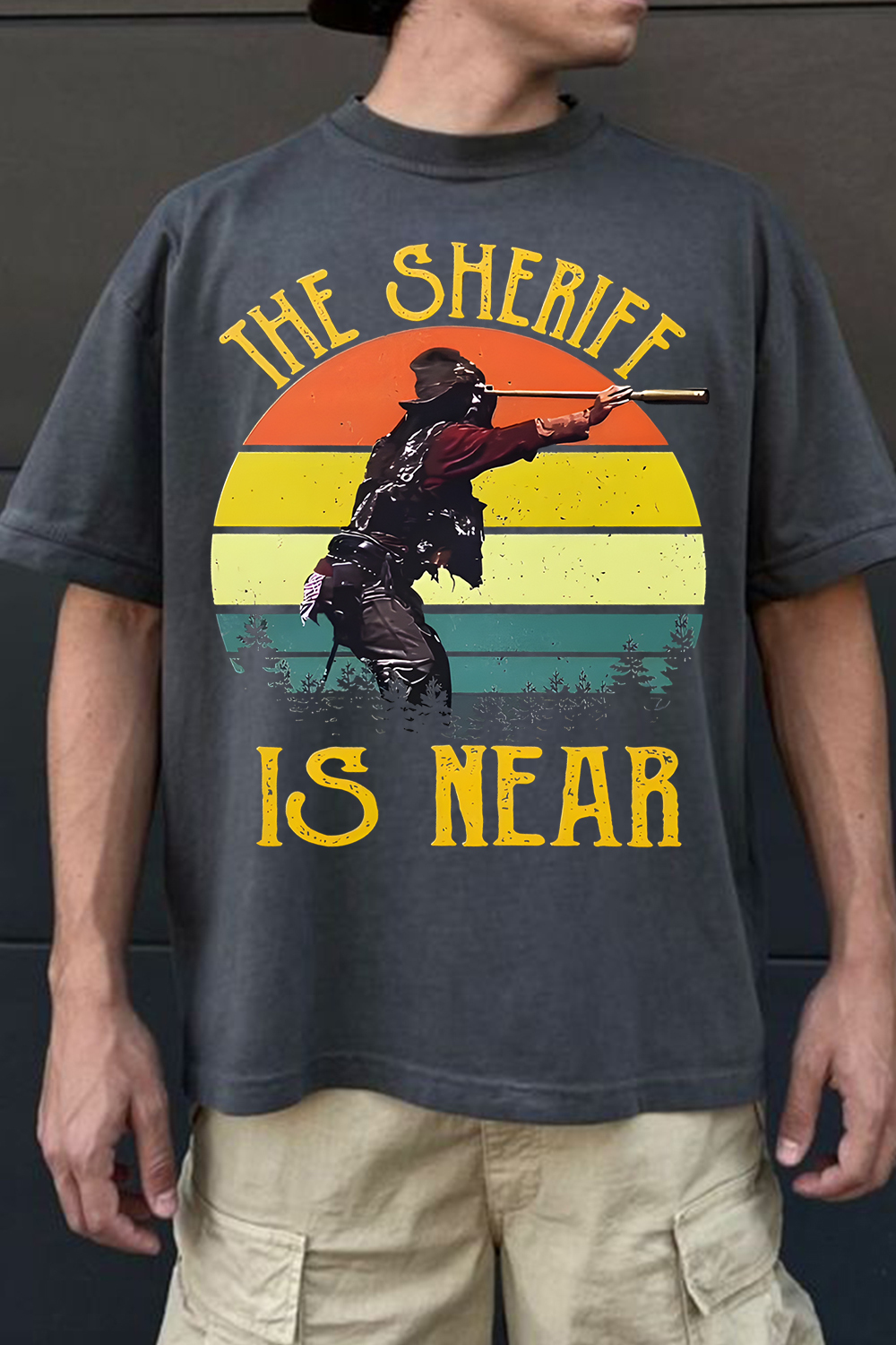 The Sheriff is near  blazingsaddles tee
