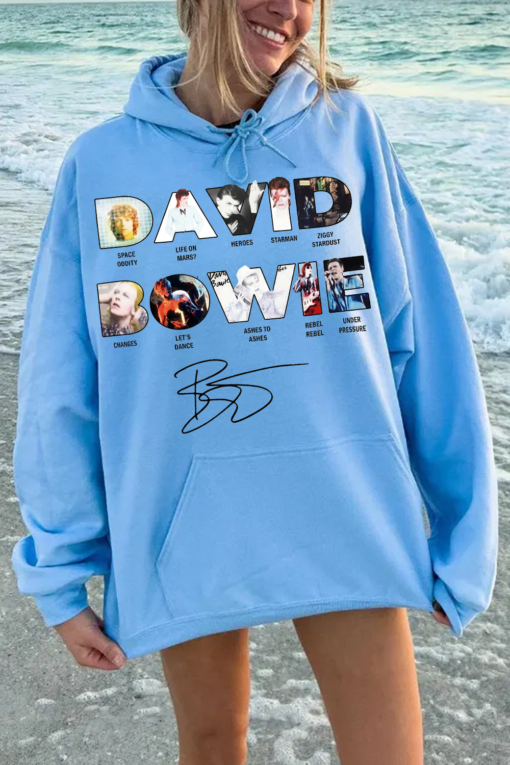 David Bowie Women's Hoodie