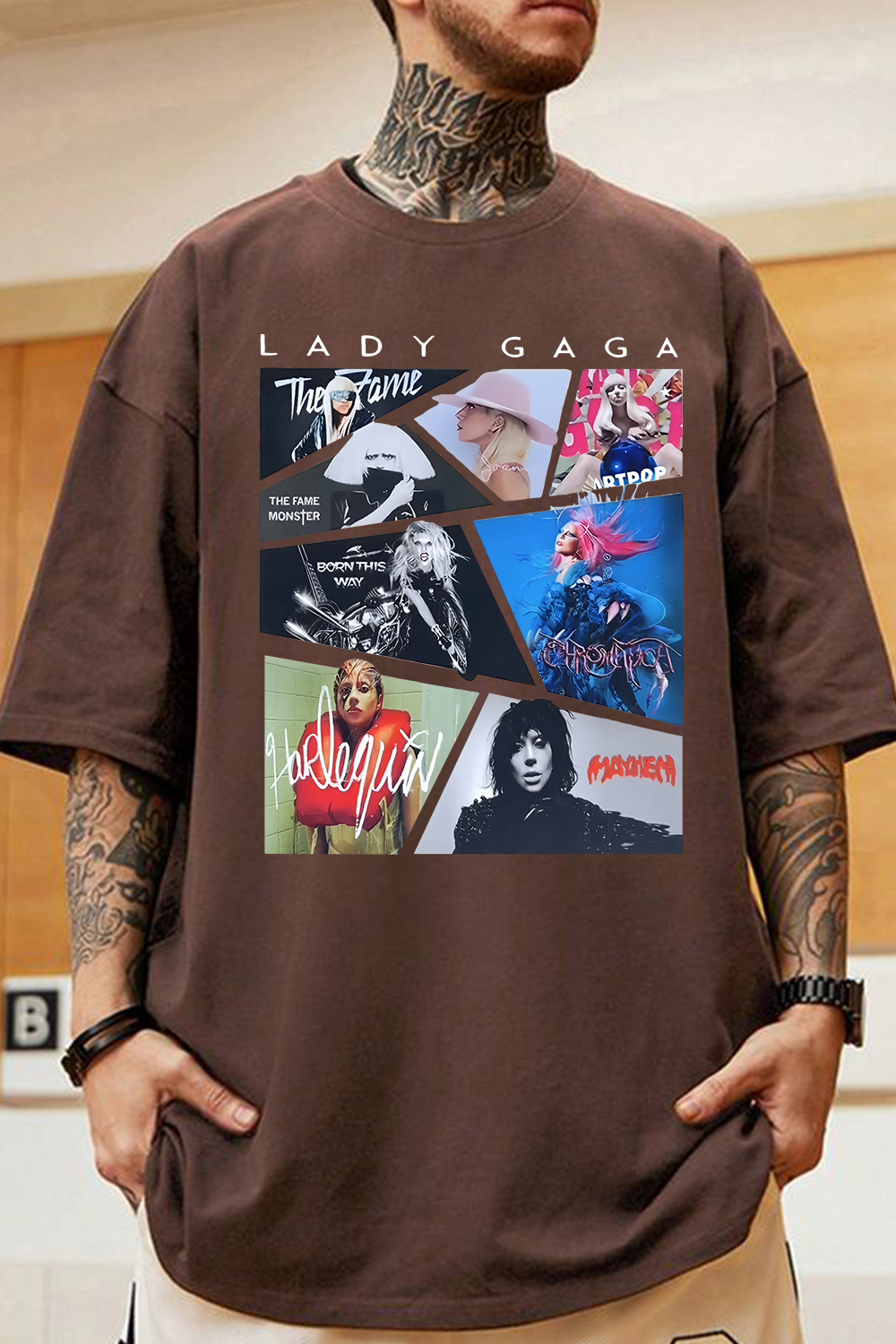 Lady Gaga Album Merch Tee For Men