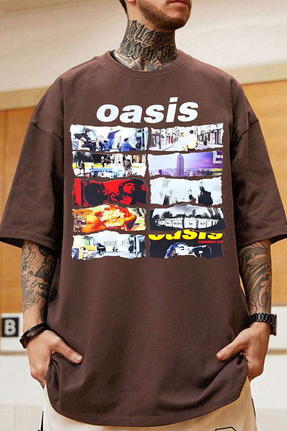 Oasis Unisex T Shirt Definitely Maybe Promo Official Reunion Tour 2025