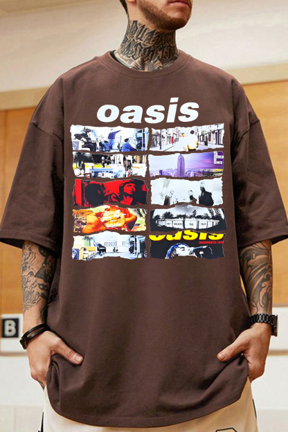 Oasis Unisex T Shirt Definitely Maybe Promo Official Reunion Tour 2025