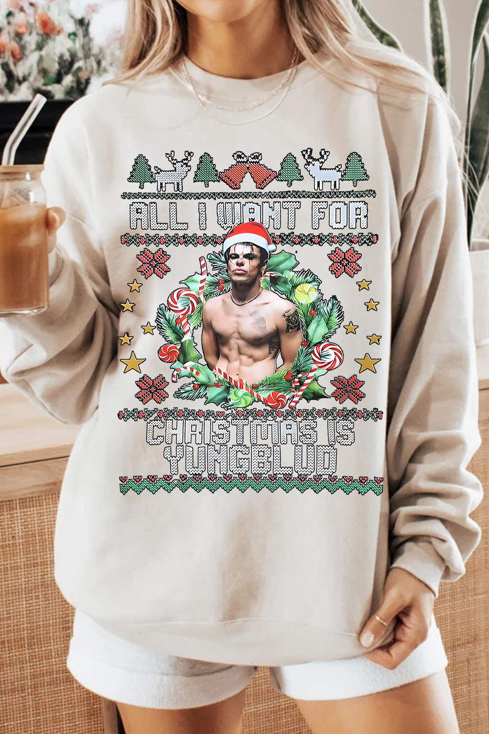 Yungblud Sweatshirt For Christmas