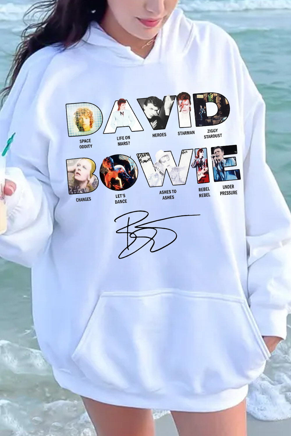 David Bowie Women's Hoodie