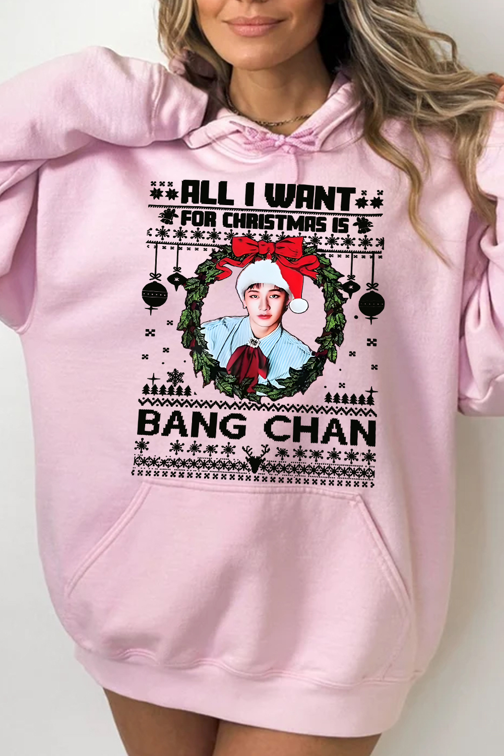 Bang Chan Christmas Hoodie