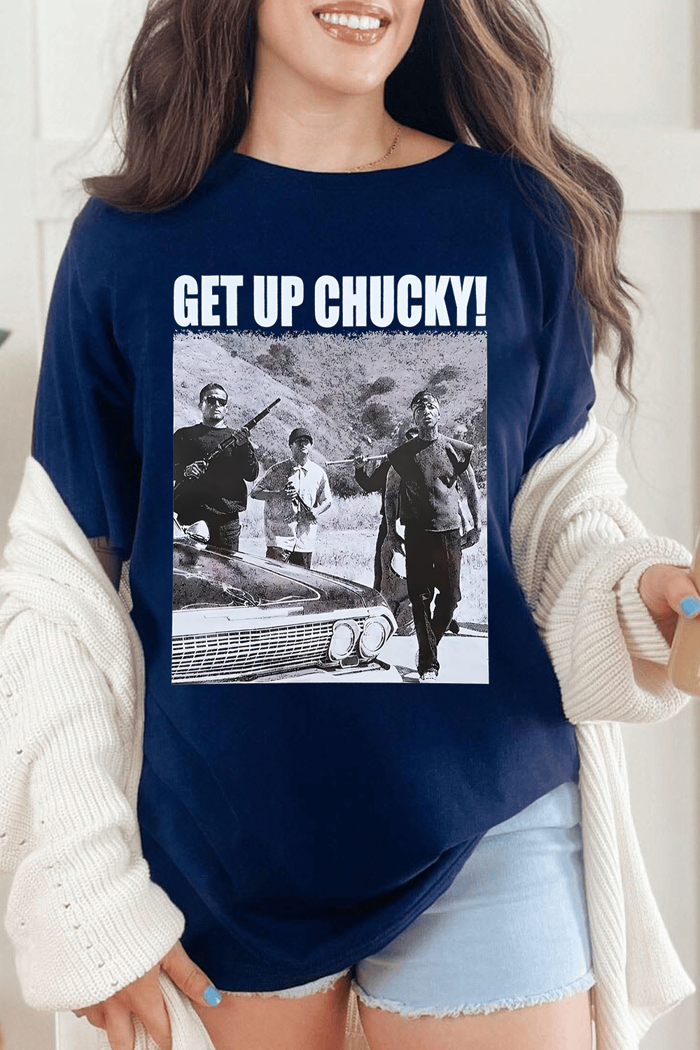 GET up, Chucky  Short Sleeve T-Shirt