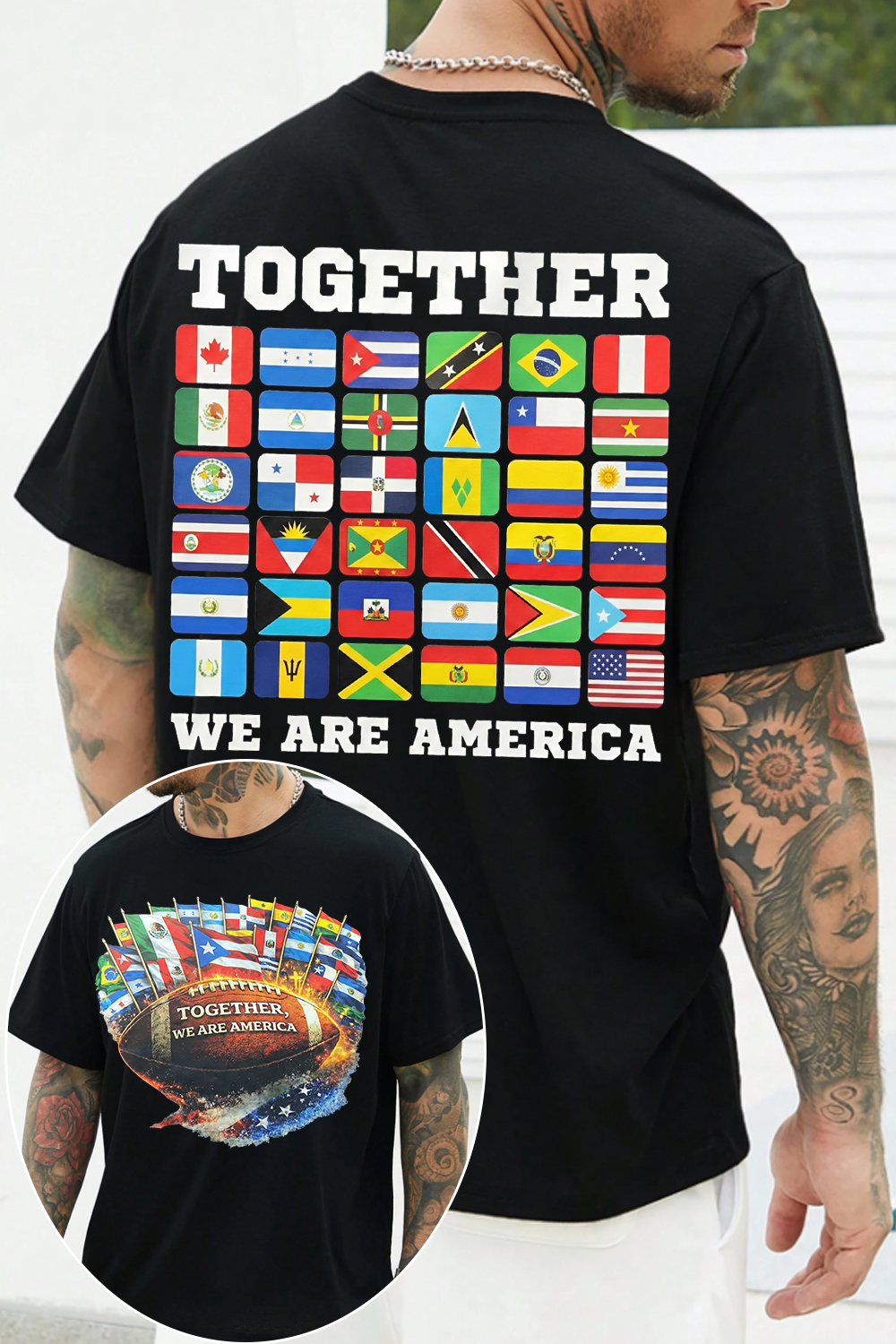 Benito Bowl 💪 Bad Bunny 2-Sided Printed Men's T-Shirt