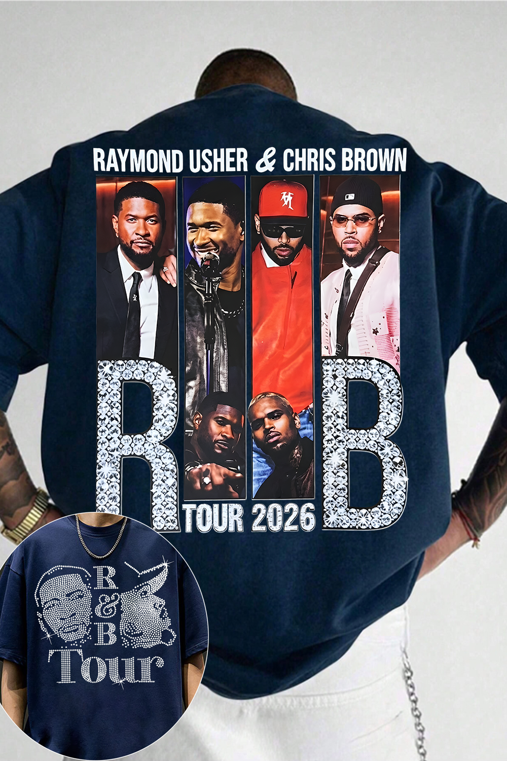 Raymond Usher & Chris Brown Shirt