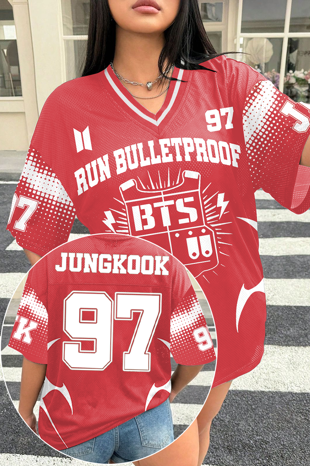 BTS Jungkook Fans Jersey